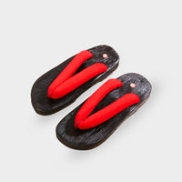 Sandale Japonaise Style Tong en Bois Unisexe