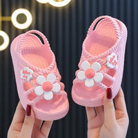 Sandale Fille Rose Conception Mignonne avec Fleur
