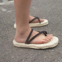 Sandale Japonaise en Paille Cosplay Luffy