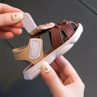 Sandale Meduse Bebe au Design d'Ourson