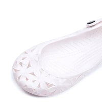 Sandale Meduse Blanche avec Lanière Elastique