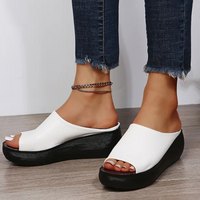 Sandale Orthopédique Femme avec Bout Ouvert