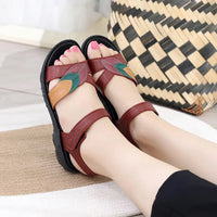 Sandale Orthopédique Femme Style Moderne avec Lanières