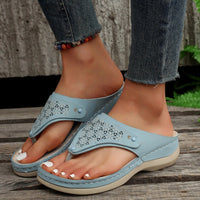 Sandale Orthopédique Femme Style Tong Décontractée