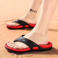 Sandale de Plage Homme Style Tong avec Semelle Massante