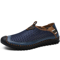 Sandale de Randonnée Homme Respirante Style Mocassin sur fond blanc