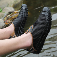 Sandale de Randonnée Homme Respirante Style Mocassin