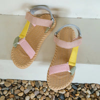 Sandale Scratch Femme Multicolore de Style Estival