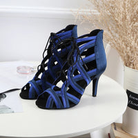 Sandale Talon Femme 10 - 13 cm Design à Lacets