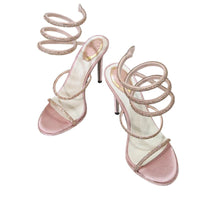Sandales À Talon Femme Avec Brides Spirales Chic