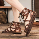 Sandales Romaines en Cuir Pour Homme