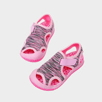 Sandale Enfant Colorée Avec Fermeture Scratch Et Confort Optimal