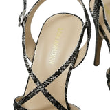 Sandales À Talons Hauts Plateforme Avec Brides Cheville