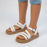 Sandale Fille Plate Avec Semelle Souple Et Style Chic