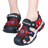 Sandale Garçon Design Spiderman Confortable Et Légère