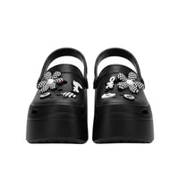 Sandale Plateforme Femme À Décor Fleur Chic