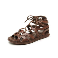 Sandales Romaines en Cuir Pour Homme