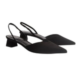Sandales Femme Chic À Talon Carré Moderne