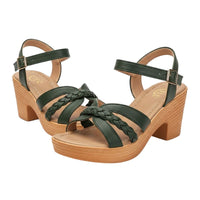 Sandale Femme À Talon Épais Style Estival Chic