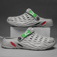 Sandale Homme Confortable Avec Maille Respirante Et Semelle Souple