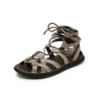 Sandales Romaines en Cuir Pour Homme