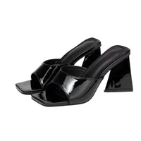 Sandales Colorées à Talons Épais pour Femme