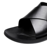 Sandales En Cuir Homme Style Luxe Décontracté