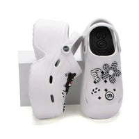 Sandale Plateforme Femme À Décor Fleur Chic