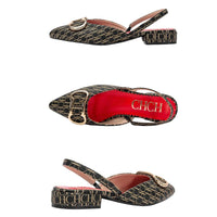 Sandale Femme Confortable À Imprimé Moderne Et Style Raffiné