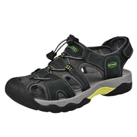 Sandales En Cuir Homme Avec Protection Avant Renforcée