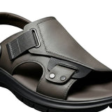 Sandales En Cuir Confortables Avec Maintien Renforcé