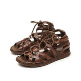 Sandales Romaines en Cuir Pour Homme