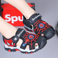 Sandale Garçon Design Spiderman Confortable Et Légère