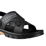 Sandales Noires Homme En Design Moderne Et Respirant