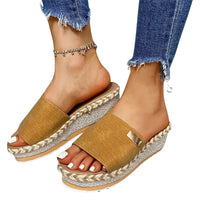 Sandales Compensées Femme Chic et Confortables