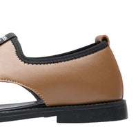 Sandales En Cuir Homme Style Casual Urbain