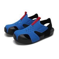 Sandale Enfant Stylée Avec Design Bicolore