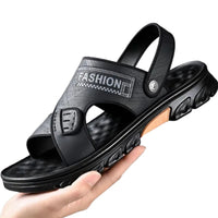 Sandales Noires Homme En Design Moderne Et Respirant