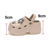 Sandale Plateforme Femme À Décor Fleur Chic