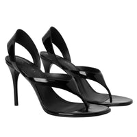 Sandales À Talons Hauts Métallisé Avec Design Moderne