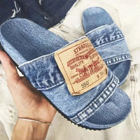 Sandales en Jean Vintage