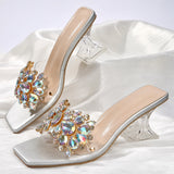 Sandale Argentée Design et Luxueuse