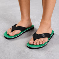 Sandale De Plage Homme Avec Semelle Bambou Naturelle