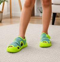 Sandale Enfant Colorée Avec Fermeture Scratch Et Confort Optimal
