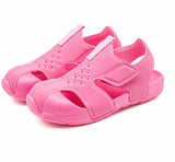 Sandale Enfant Stylée Avec Design Bicolore