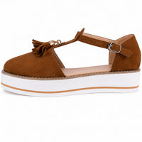 Sandale Femme Chic et Confortable Semi-Ouverte
