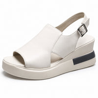 Sandale Femme Chic et Confortable avec Lanière sur le Talon