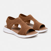 Sandale Femme Confortable À Semelle Épaisse Et Design Moderne
