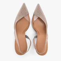 Sandale Femme Mariage Style Escarpin Chic