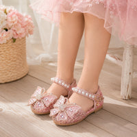 Sandale Fille avec un Papillon et des Perles